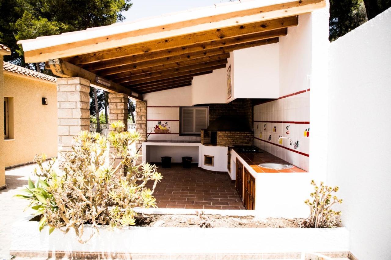 Family Villa In Alicante, Saltwater Pool, Ac And Bbq Exterior photo